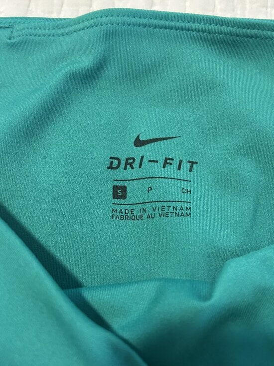 Nike One Dri Fit Green Rainbow Ladder  Training Tights/ Size Small - Picture 2 of 5